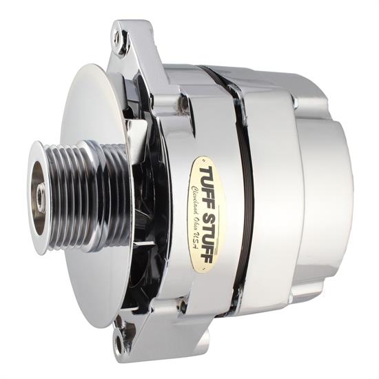 Tuff Stuff 7127ND6G12 GM Alternator, 100 Amp, 1-Wire, Chrome