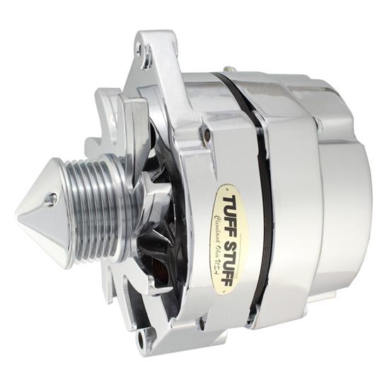 Tuff Stuff 7139BBULL6G GM Silver Bullet 100 Amp Alternator, Pol