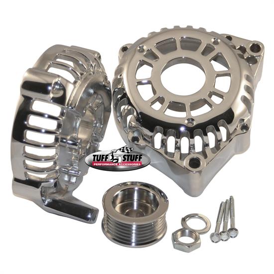 Tuff Stuff 7500L Chrome Alternator Case For Alternator Model 8206