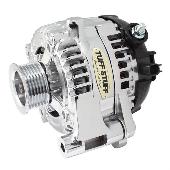 Tuff Stuff 7514C Jeep Wrangler Alternator 12-18, 175 Amp, Chrome