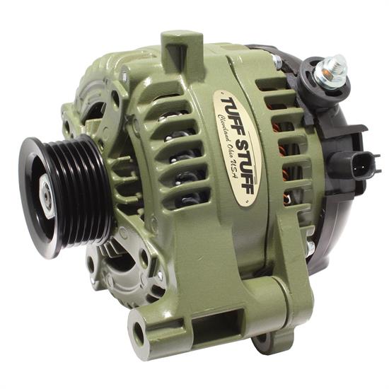 Tuff Stuff 7514G Jeep Wrangler Alternator 12-18, 175 Amp, Green