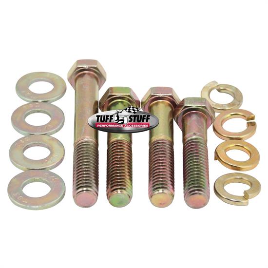 Tuff Stuff 7675B Hex Head Water Pump Bolt Kit, White Zinc