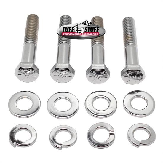 Tuff Stuff 7676A Hex Head Water Pump Bolt Kit, Chrome