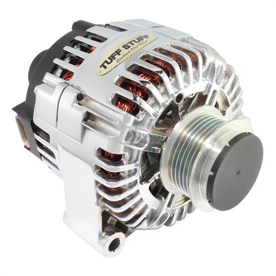 Tuff Stuff 7722NA 04-10 Corvette Alternator, 150 Amp, Chrome
