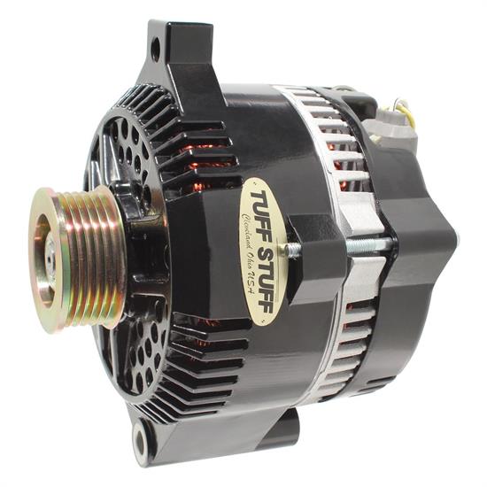 Tuff Stuff 7771BW6G 5.0L Ford Alternator, 150 Amp, 1 Wire, Black