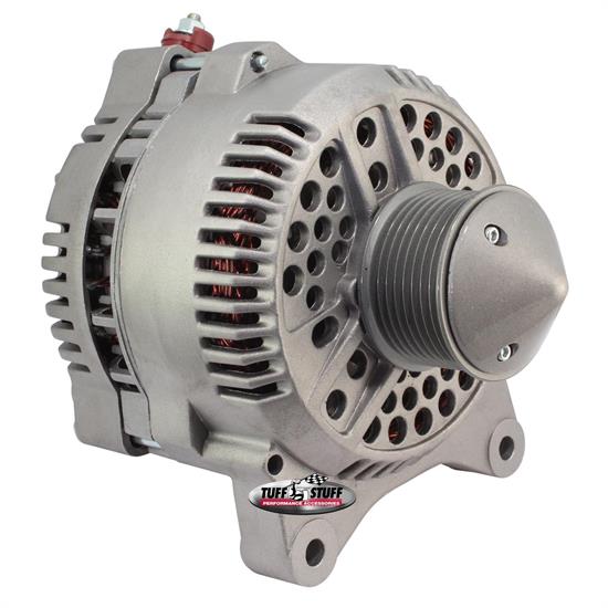 Tuff Stuff 7791FBULL Ford Silver Bullet 225 Amp Alternator, Cast