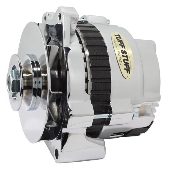 Tuff Stuff 7860DP GM Alternator 105 Amp, 1-Wire/OEM, Polished