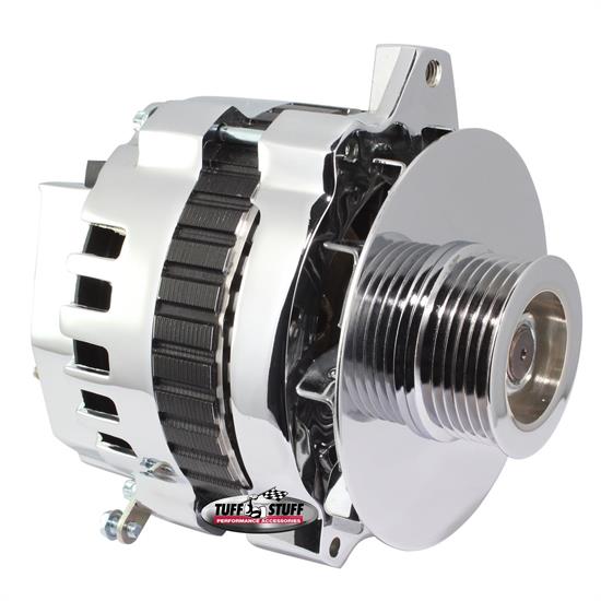 Tuff Stuff 7860F6G GM Alternator 160 Amp, 1-Wire/OEM, Chrome