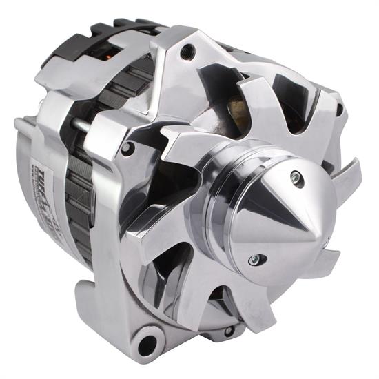 Tuff Stuff 7861BBULL GM Silver Bullet 160 Amp Alternator, Pol