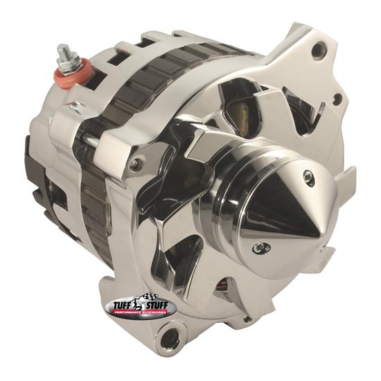 Tuff Stuff 7866ABULL GM Silver Bullet 160 Amp Alternator, Chrome