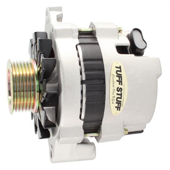 Tuff Stuff 7937ST6G GM Racer Alternator, 1 Wire/OEM Hookup, Cast