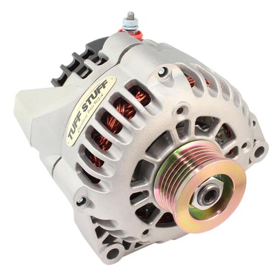 Tuff Stuff 8206ND1 GM Truck Alternator, 175 Amp, 1-Wire, Cast