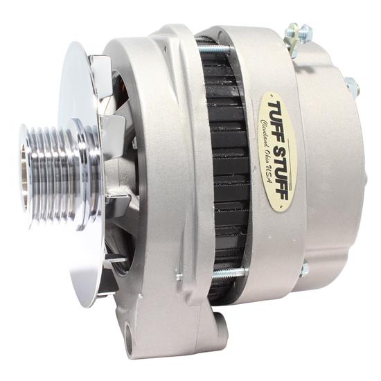 Tuff Stuff 8219NK GM Truck Alternator, 250 Amp, 1-Wire, Cast