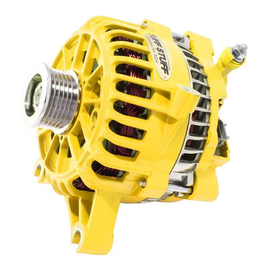 Tuff Stuff 8252DYELLOW 1999-04 4.6L Ford Alternator, 225 Amp, Yel