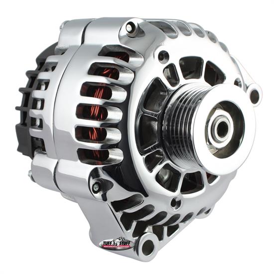 Tuff Stuff 8283NC GM Truck Alternator, 175 Amp, OEM Hookup, Chr