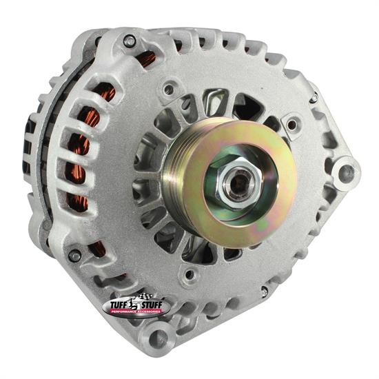 Tuff Stuff 8292C GM 6 Groove Alternator, 230 Amp, Factory Cast