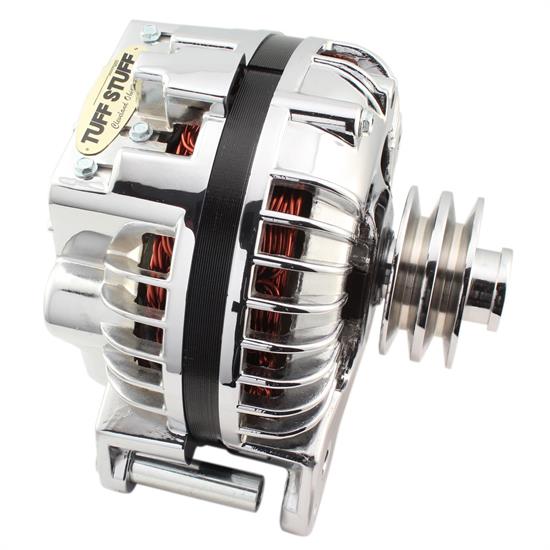 Tuff Stuff 9509RDDP 1960-88 Chrysler Alternator, 130 Amp, Chrome