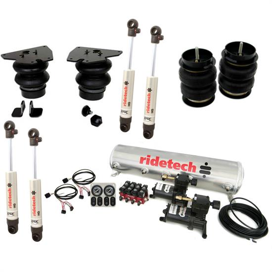 RideTech 11330198 Level 1 Air Suspension System, 63-72 C10