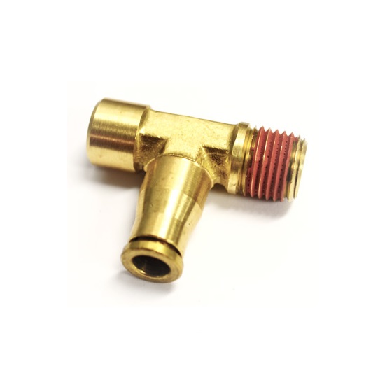 RideTech 31957600 Airline Fitting, Compressor Tee, 1/4" NPT
