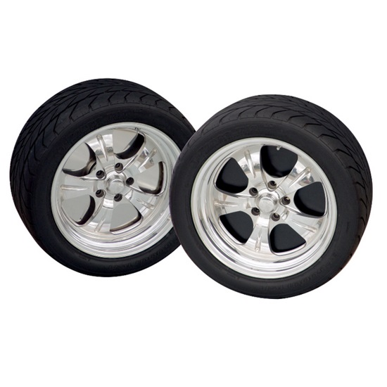 RideTech 83014000 14" Wheelplate, Black, Powdercoat