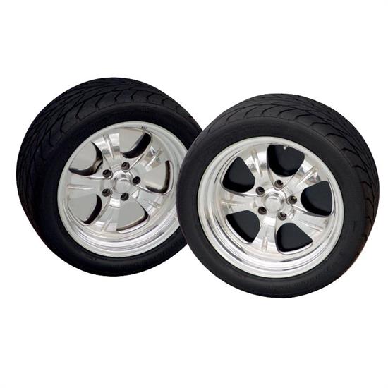 RideTech 83018001 18" Wheelplate, Black, Powdercoat