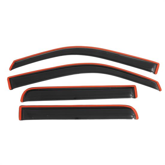 AVS 194155 Ventvisor In-Channel Deflector 4pc Smoke Tint, F-150