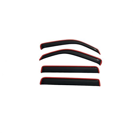 AVS 194307 Ventvisor In-Channel Deflector, 2007-11 Dodge Nitro
