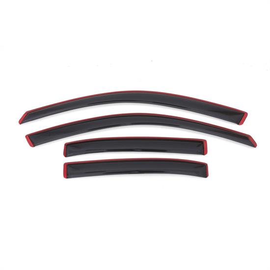AVS 194362 Ventvisor In-Channel Deflector 4pc Smoke Tint, Malibu