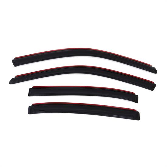 AVS 194621 Ventvisor In-Channel Deflector 4pc Smoke Tint, Malibu