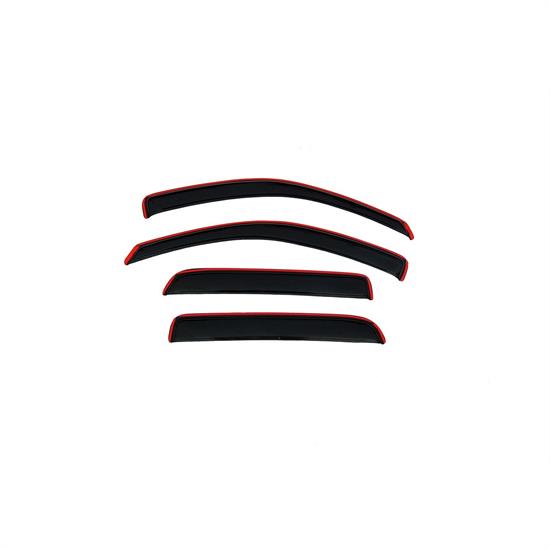 AVS 194656 Ventvisor In-Channel Deflector, 2005-11 Dodge Dakota