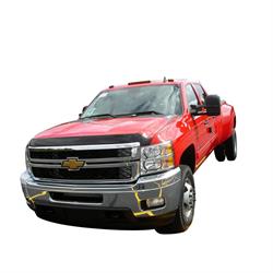 AVS 322030 Aeroskin Smoke Hood Protector, Silverado 2500/3500