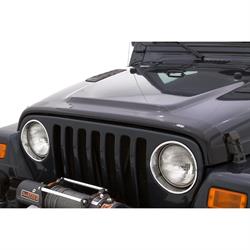 AVS 322091 Aeroskin Smoke Hood Protector, 1987-06 Jeep Wrangler