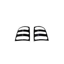 AVS 36635 Tail Shades Slotted Tail Light Covers Black, Venture