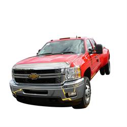 AVS 622030 Aeroskin Chrome Hood Protector, Silverado 2500/3500