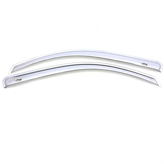 AVS 682971 Chrome Ventvisor Side Window Deflector 2pc, Ford