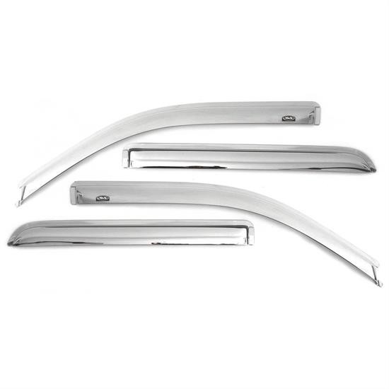 AVS 684044 Chrome Ventvisor Side Window Deflector 4pc, Chevy/GMC