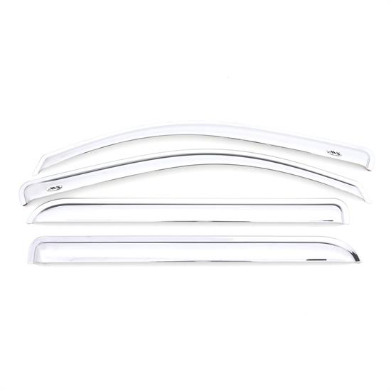 AVS 684536 Chrome Ventvisor Side Window Deflector 4pc, Chevy/GMC