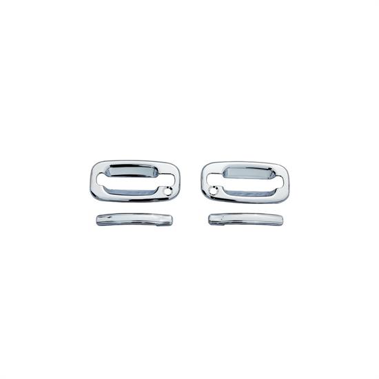 AVS 685201 Chrome Door Handle Cover w/Keypad, 2004-14 Ford F-150