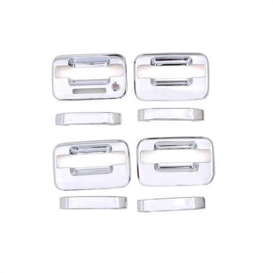 AVS 685202 Chrome Door Handle Cover w/Keypad, 2004-14 Ford F-150