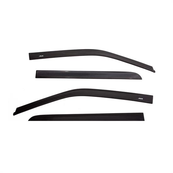 AVS 774044 Low Profile Deflector 4pc Matte Black, Ford
