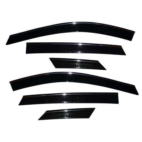AVS 796003 Ventvisor Low Profile Deflector 6 pc., 10-17 SRX