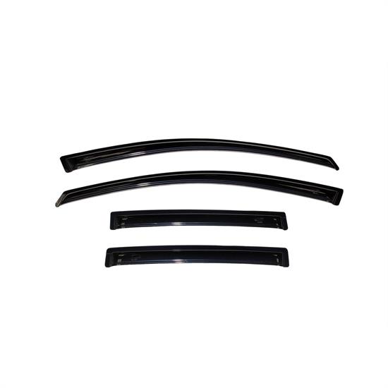AVS 94009 Ventvisor Side Window Deflector 4pc Smoke Tint, Versa