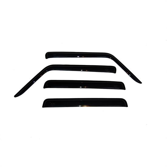 AVS 94117 Ventvisor Side Window Deflector, 2006-10 Jeep Commander
