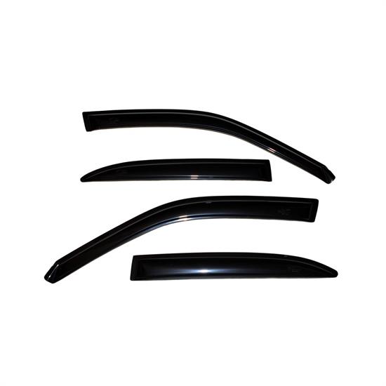 AVS 94145 Ventvisor Side Window Deflector 4pc, 1998-02 Mazda 626
