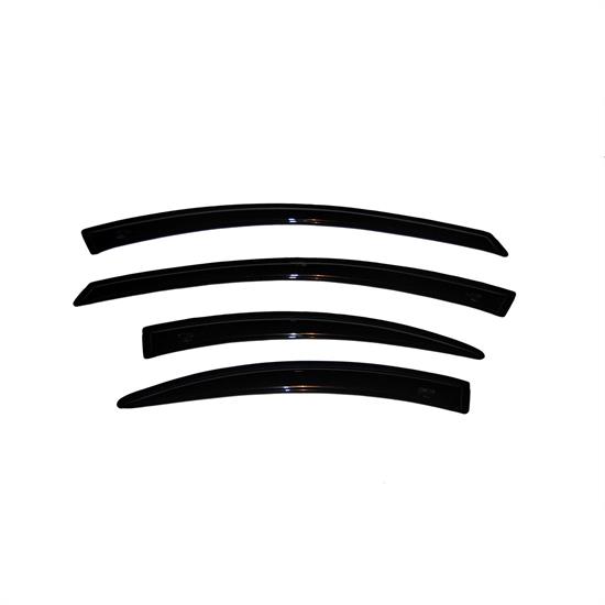 AVS 94317 Ventvisor Side Window Deflector 4pc Smoke Tint, Neon