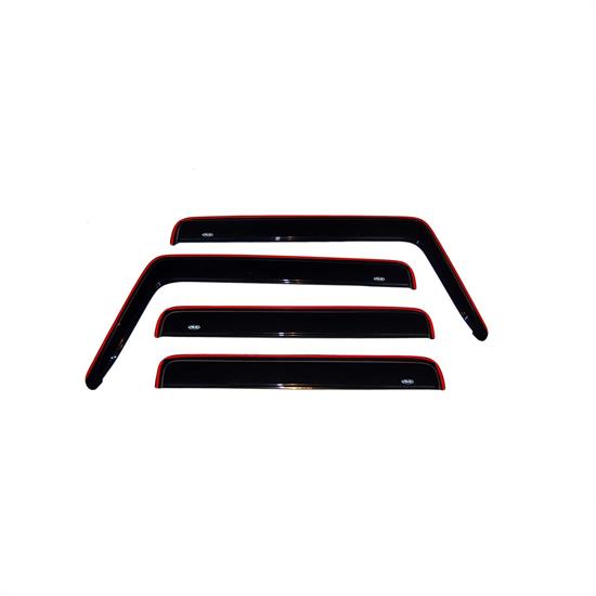 AVS 94329 Ventvisor Side Window Deflector 4pc, 2003-09 Hummer H2