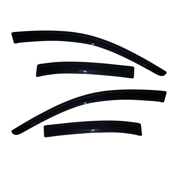 AVS 94362 Ventvisor Side Window Deflector 4pc Smoke Tint, Malibu