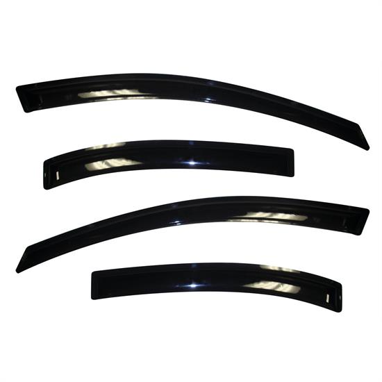 AVS 94516 Ventvisor Side Window Deflector 4pc, 2006-09 Kia Rio
