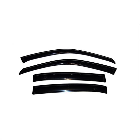 AVS 94621 Ventvisor Side Window Deflector 4pc Smoke Tint, Malibu