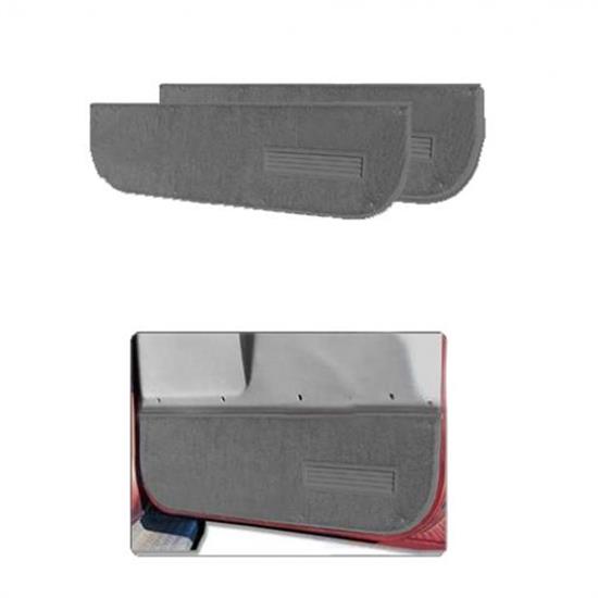 LUND 121911 Pro-Line Lower Door Panel Carpet Gray Front, Ford